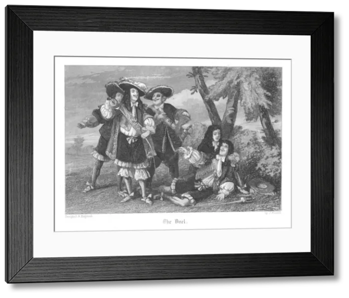 Framed Print : Scene from Old St Pauls by William Harrison Ainsworth, 1855. Artist: John Franklin Framed Print : Scene from Old St Pauls by William Harrison Ainsworth, 1855. Artist: John Franklin