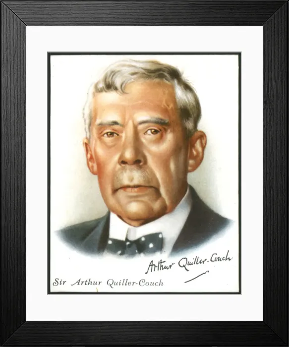Framed Print : Arthur Quiller-Couch, English poet, novelist, anthologist and critic, c1927 Framed Print : Arthur Quiller-Couch, English poet, novelist, anthologist and critic, c1927