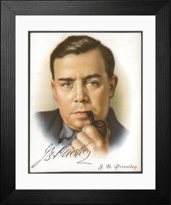 Framed Print : JB Priestley, British novelist, playwright, essayist and broadcaster, c1927 Framed Print : JB Priestley, British novelist, playwright, essayist and broadcaster, c1927