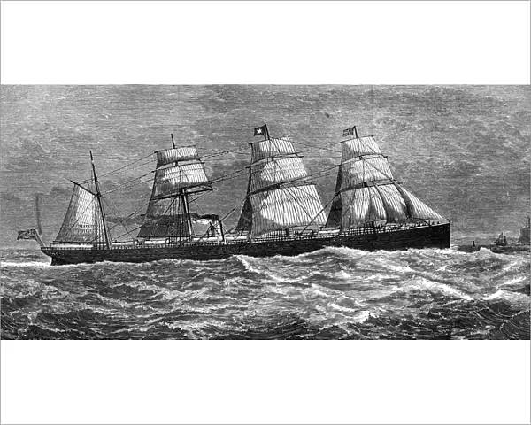 White Star Lines steamer Oceanic, 1871