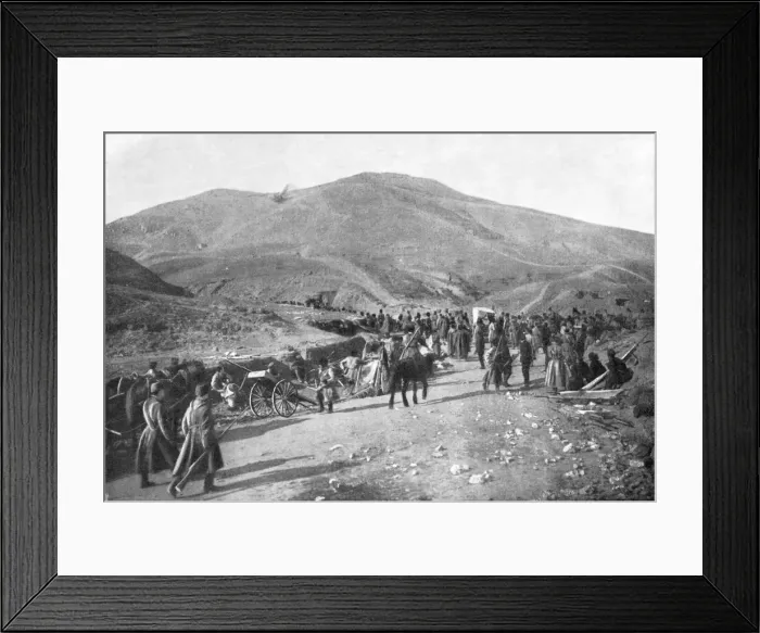 Framed Print : Siberian reserve taking up positions, Russo-Japanese War, 1904-5 Framed Print : Siberian reserve taking up positions, Russo-Japanese War, 1904-5