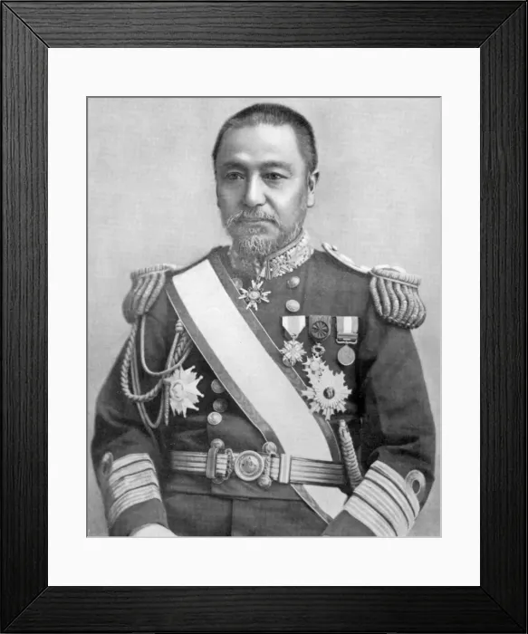 Framed Print : Heihachiro Togo, Japanese naval commander, Russo-Japanese War, 1904-5 Framed Print : Heihachiro Togo, Japanese naval commander, Russo-Japanese War, 1904-5