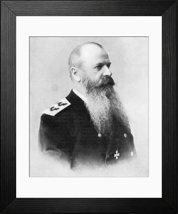 Framed Print : Stepan Osipovich Markov, Commander of Russian Fleet, Russo-Japanese War, 1904-5 Framed Print : Stepan Osipovich Markov, Commander of Russian Fleet, Russo-Japanese War, 1904-5