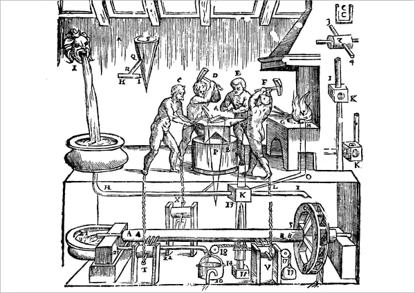 Hero of Alexandrias mechanical blacksmiths, (1st century) 1647