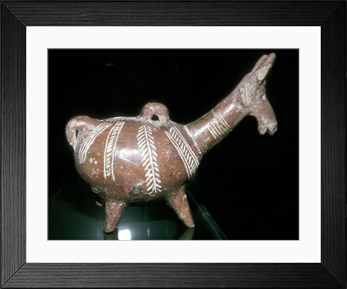 Framed Print : Red Polished Vase, Cyprus, Middle Bronze Age, 2000-1600 BC Framed Print : Red Polished Vase, Cyprus, Middle Bronze Age, 2000-1600 BC