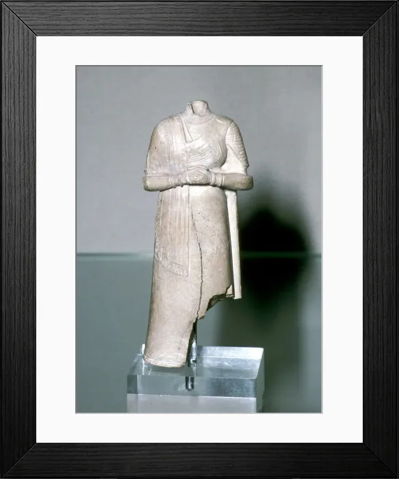 Framed Print : Statuette of a woman, Susa, 2nd millenium BC Framed Print : Statuette of a woman, Susa, 2nd millenium BC