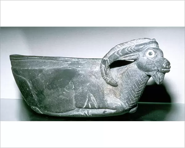 Cup in the form of a mouflon, Susa, c2000-1940 BC