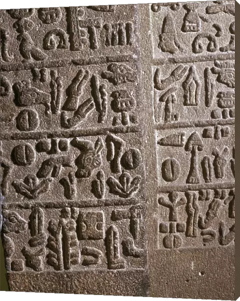 Hittite Hieroglyphs, c9th century BC