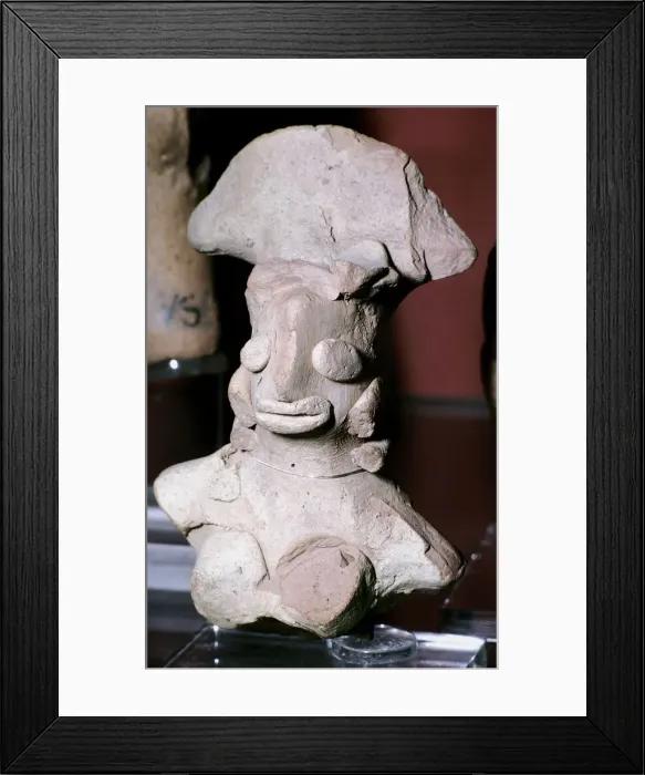 Framed Print : Terracotta female figure, Indus Valley, Mohenjo-Daro, 2500-2000 BC Framed Print : Terracotta female figure, Indus Valley, Mohenjo-Daro, 2500-2000 BC