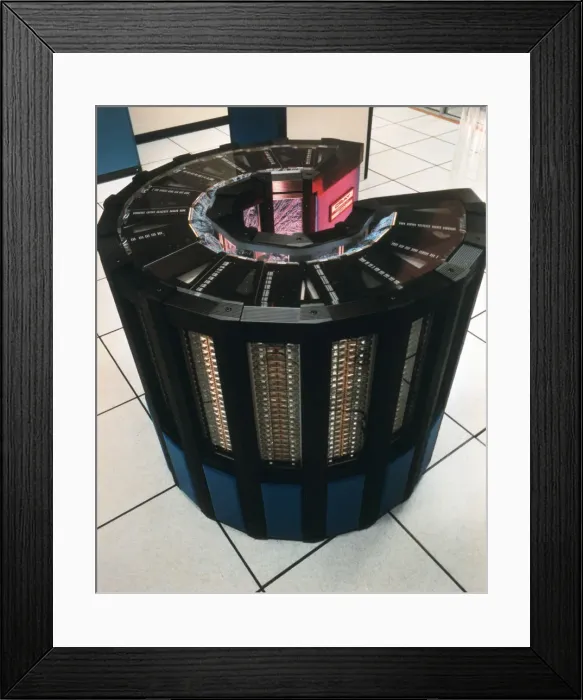 Framed Print : Cray-2 supercomputer Framed Print : Cray-2 supercomputer
