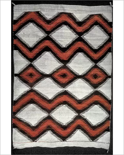 Navajo blanket, North American Indian, 19th century