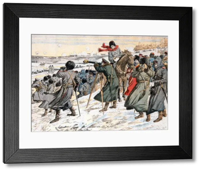 Framed Print : Russian General Kouropatkine giving order to retreat, Russo-Japanese War, 1904 Framed Print : Russian General Kouropatkine giving order to retreat, Russo-Japanese War, 1904