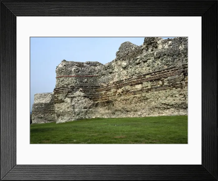 Framed Print : Pevensey Castle Framed Print : Pevensey Castle