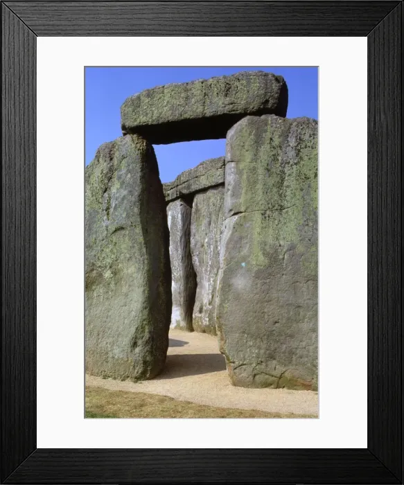 Framed Print : Detail of Stonehenge, c. 3000-2000 BC Framed Print : Detail of Stonehenge, c. 3000-2000 BC