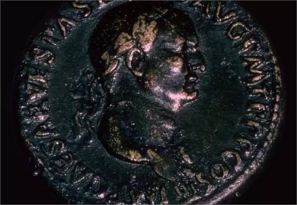 Roman coin of Vespasian