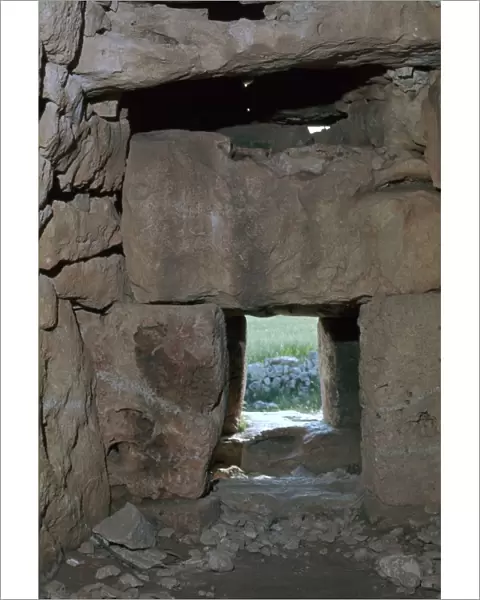 Naveta at Els Tudons, an interior view, c. 2000 BC