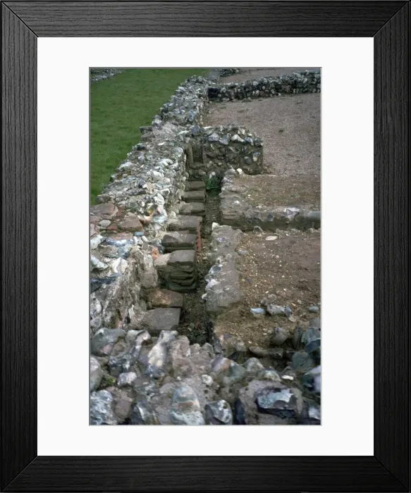 Framed Print : Roman Fort at Caister-on-Sea, built around 200 AD Framed Print : Roman Fort at Caister-on-Sea, built around 200 AD