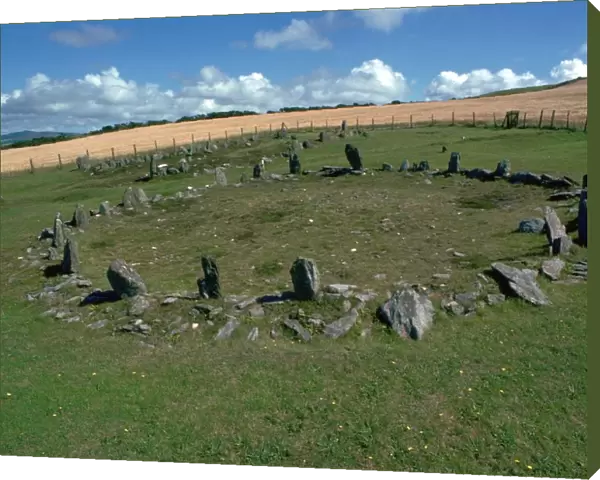 Braiid settlement site on the Isle of Man