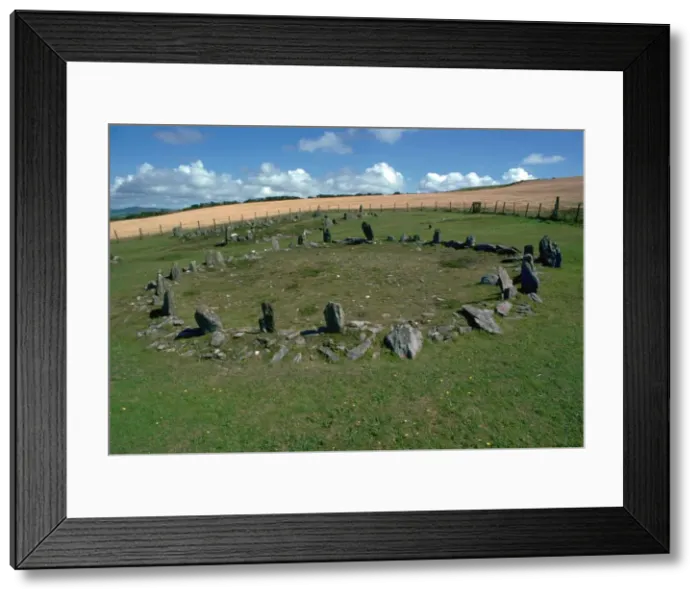 Framed Print : Braiid settlement site on the Isle of Man Framed Print : Braiid settlement site on the Isle of Man