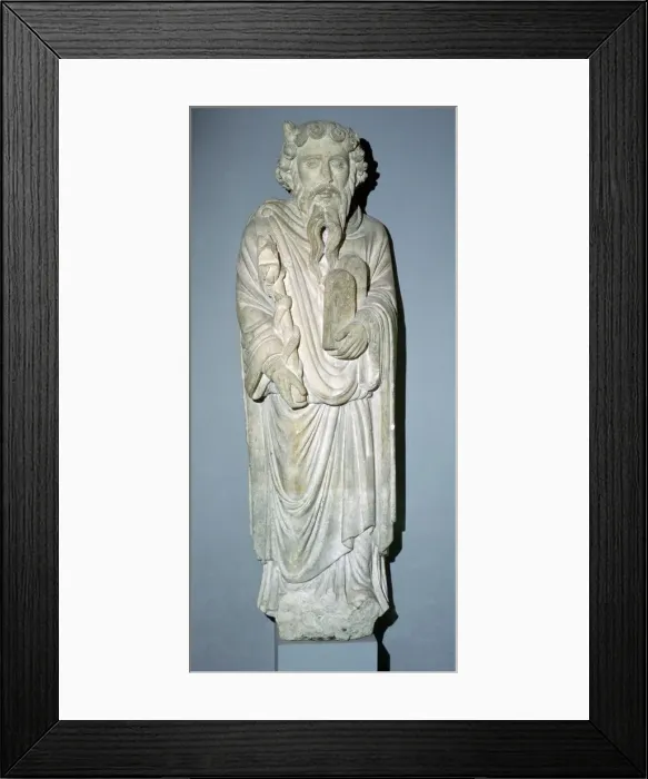 Framed Print : Sculpture of Moses Framed Print : Sculpture of Moses