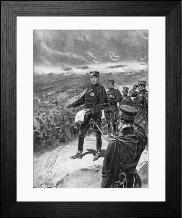 Framed Print : General Kuroki, Japanese Commander, Russo-Japanese War 1904-5 Framed Print : General Kuroki, Japanese Commander, Russo-Japanese War 1904-5