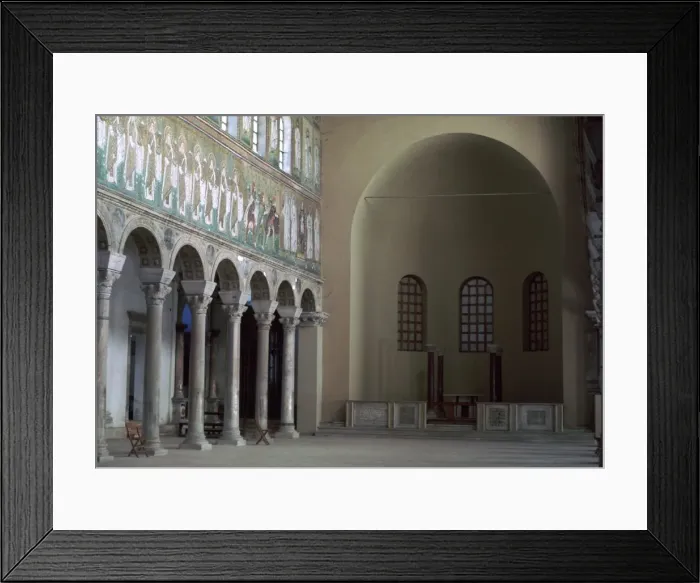 Framed Print : Interior of Sant Apollinare Nuovo Framed Print : Interior of Sant Apollinare Nuovo