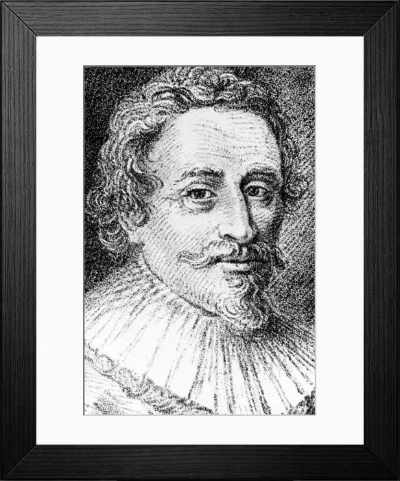Framed Print : Hugo Grotius, Dutch theologian, 1762 Framed Print : Hugo Grotius, Dutch theologian, 1762