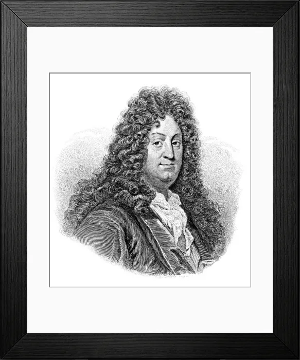 Framed Print : Jean Racine, French poet and dramatist Framed Print : Jean Racine, French poet and dramatist