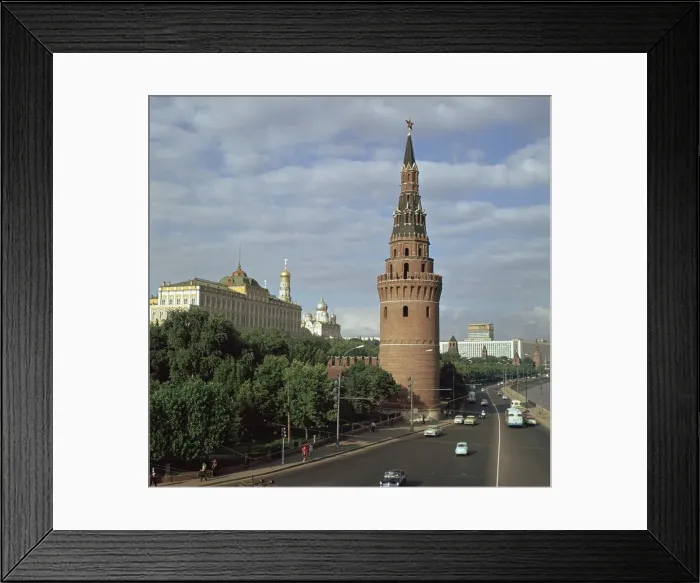Framed Print : The Kremlin from the south west, 15th century. Artist: Antonio Gislardi Framed Print : The Kremlin from the south west, 15th century. Artist: Antonio Gislardi