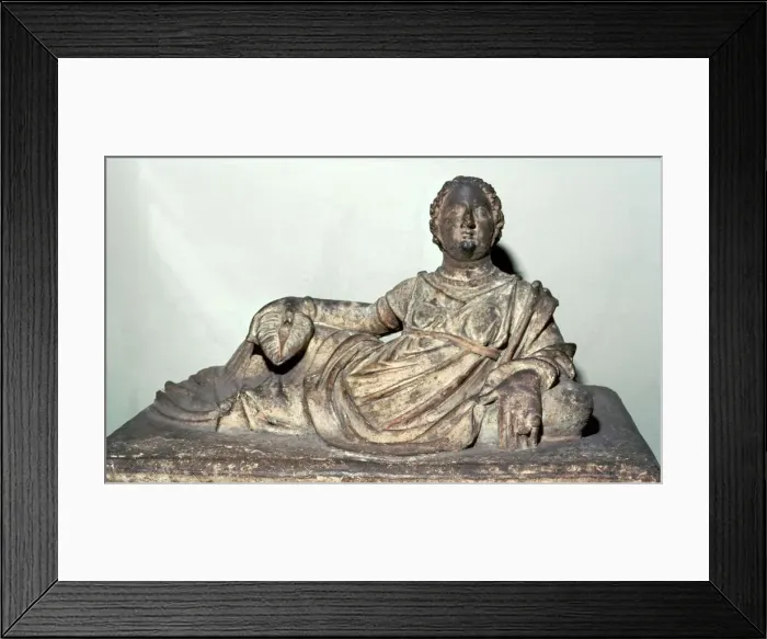 Framed Print : Etruscan sarcophagus Framed Print : Etruscan sarcophagus
