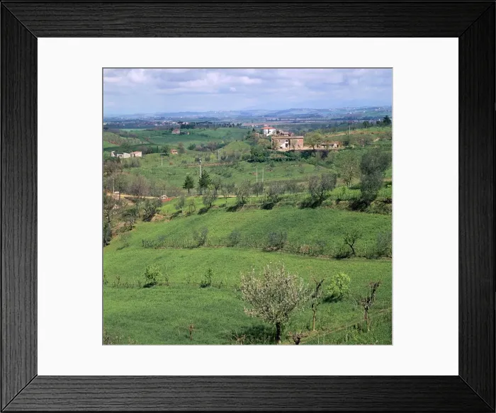 Framed Print : Central Italy near Chiusi Framed Print : Central Italy near Chiusi