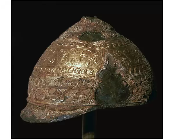 Celtic gold helmet, 4th century BC