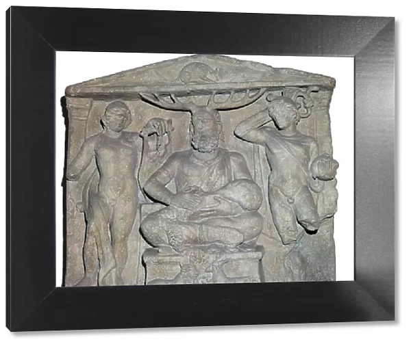 Gallo-Roman relief of the Celtic horned god Cernunnos
