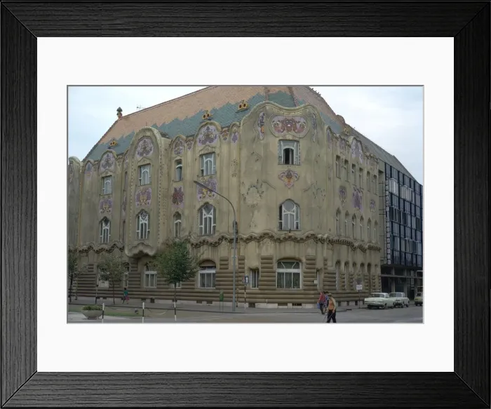 Framed Print : Cifra Palace in Kecskemet, 1902 Framed Print : Cifra Palace in Kecskemet, 1902