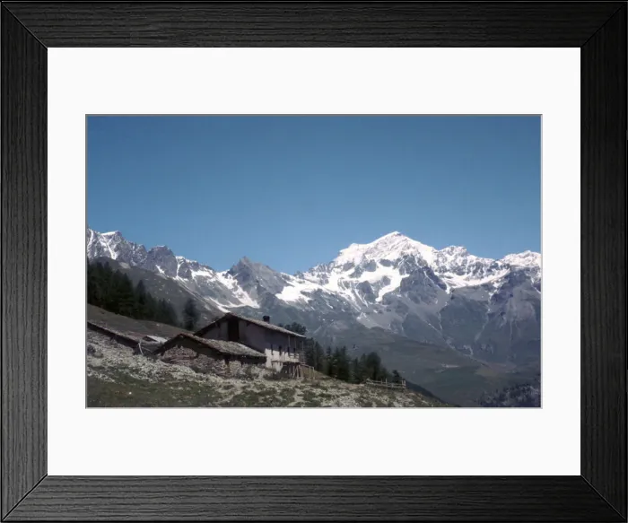 Framed Print : Near Champillon in Italy in July Framed Print : Near Champillon in Italy in July
