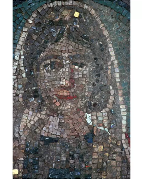Early Christian mosaic of Maria Simplicia Rustica