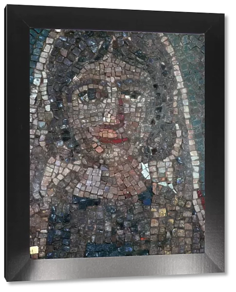 Early Christian mosaic of Maria Simplicia Rustica