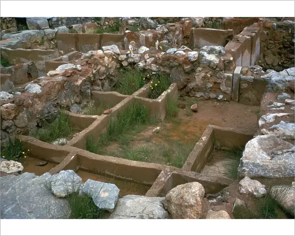 Treasure room of the Minoan palace at Zakro, 20th-15th century BC