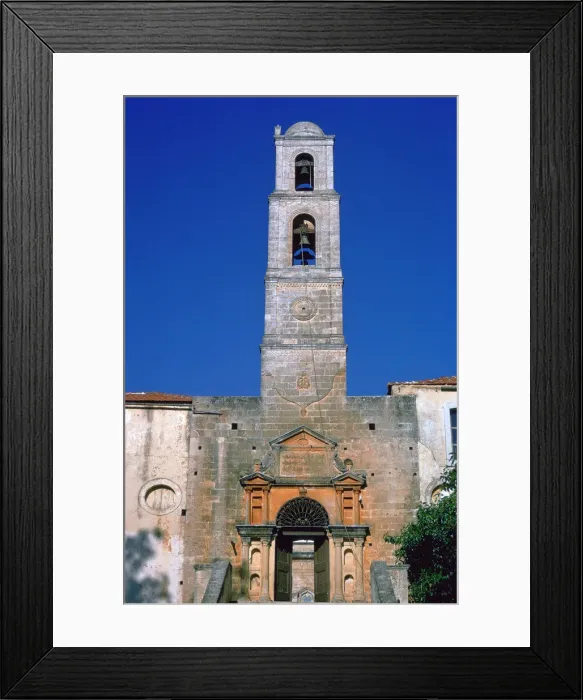 Framed Print : Gateway of the monastery of Agia Triadha, 17th century Framed Print : Gateway of the monastery of Agia Triadha, 17th century