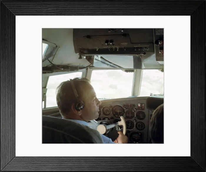 Framed Print : Piloting an Illyusin 18 Airliner Framed Print : Piloting an Illyusin 18 Airliner
