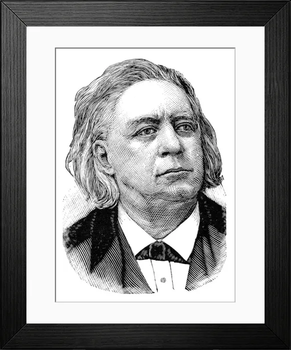 Framed Print : Henry Ward Beecher, American Congregational minister and writer Framed Print : Henry Ward Beecher, American Congregational minister and writer