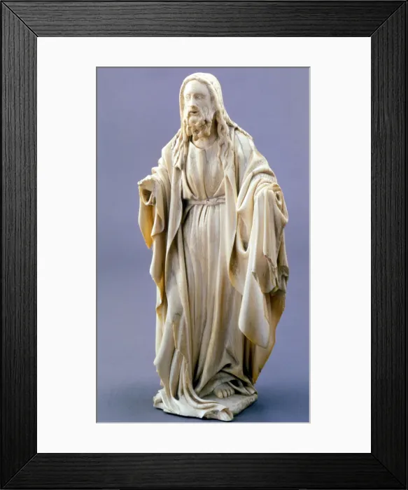 Framed Print : God the Father, Anonymous Flemish ivory, 1400-1425 Framed Print : God the Father, Anonymous Flemish ivory, 1400-1425