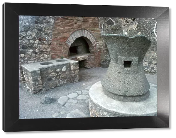 Bakery in Pompeii, 1st century