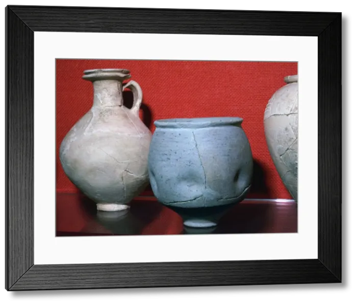 Framed Print : Roman Pottery, 2nd century Framed Print : Roman Pottery, 2nd century