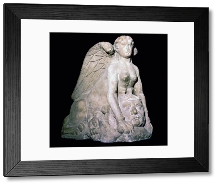 Framed Print : The Colchester Sphinx, 1st century Framed Print : The Colchester Sphinx, 1st century