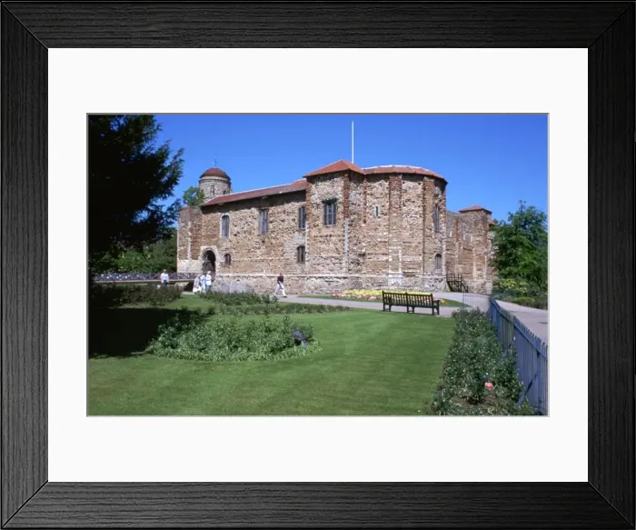 Framed Print : Colchester Castle, 11th century