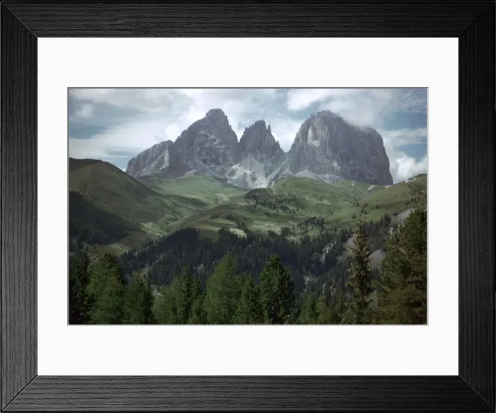 Framed Print : The Sella Pass Framed Print : The Sella Pass