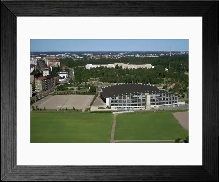 Framed Print : Olympic ice rink from tower of Olympic Stadium, 1930s Framed Print : Olympic ice rink from tower of Olympic Stadium, 1930s