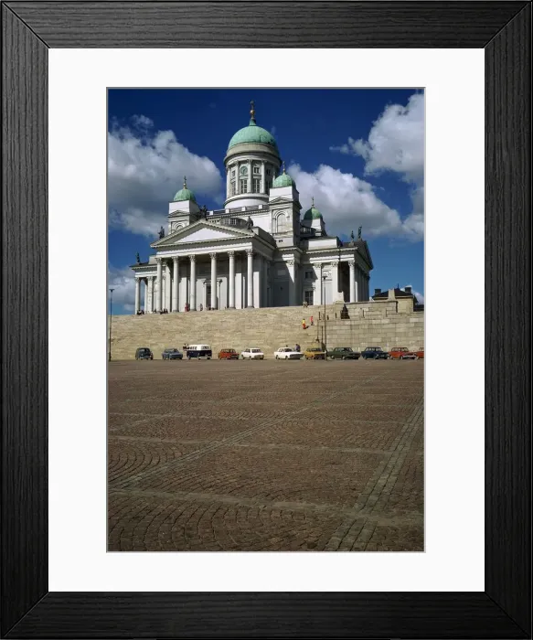 Framed Print : Lutheran Cathedral in Helsinki, 19th century Framed Print : Lutheran Cathedral in Helsinki, 19th century