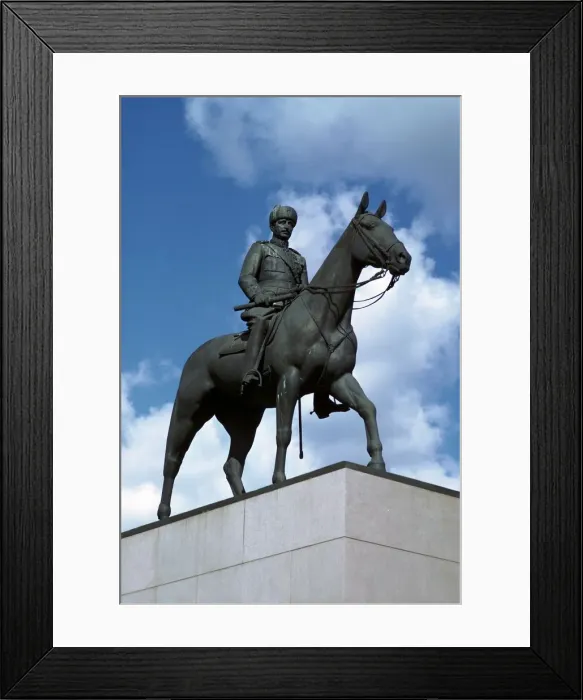 Framed Print : Equestrian Statue of Marshal Mannerheim, 1960s. Artist: Aimo Johan Kustaa Tukiainen Framed Print : Equestrian Statue of Marshal Mannerheim, 1960s. Artist: Aimo Johan Kustaa Tukiainen